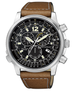 Armbanduhr Citizen Herr Crono Pilot Acciaio Radiocontrollato in Stahl CB5860-27E - CB5860-27E